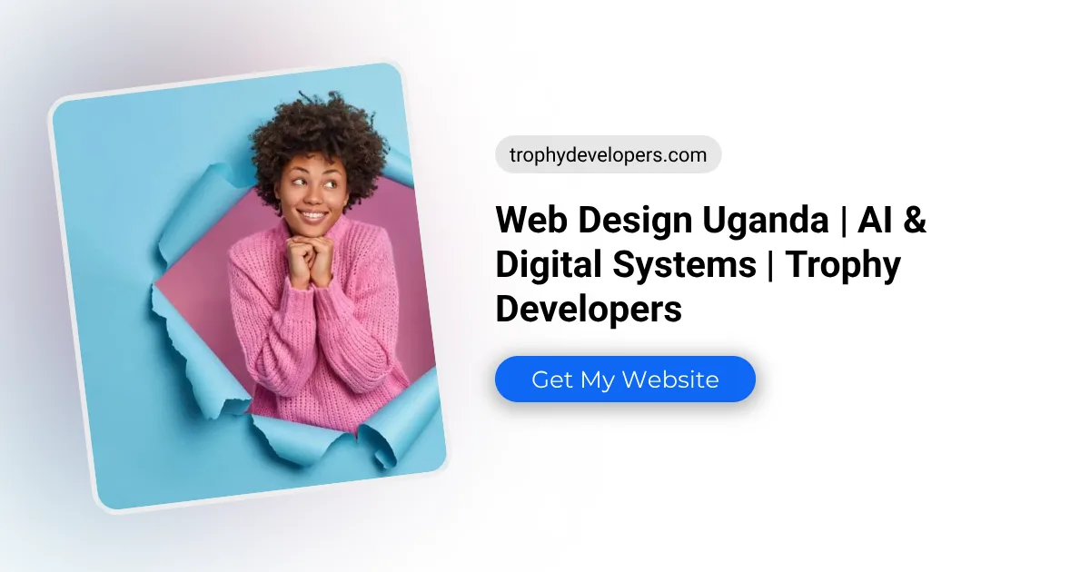 Uganda Best Web designers: Trophy Developers logo
